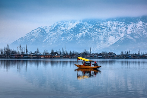 Dal Lake in Kashmir