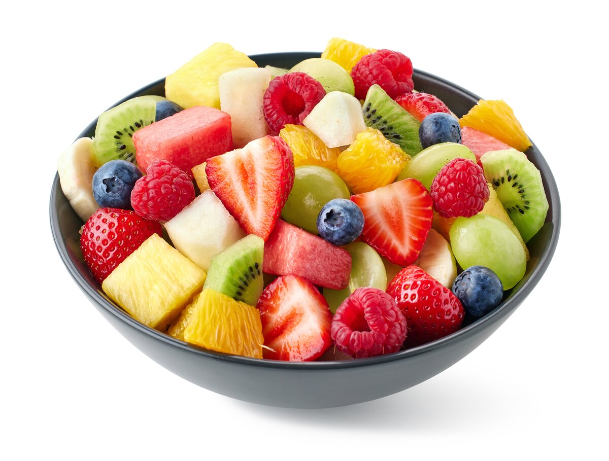 Fruit Salad with Honey and Lime