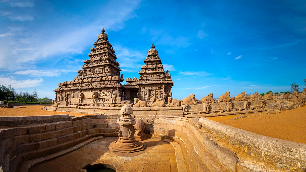 Shore Temple Tamil-Nadu