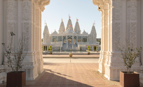 Shri Swaminarayan Mandir, Bhuj, Gujarat. India