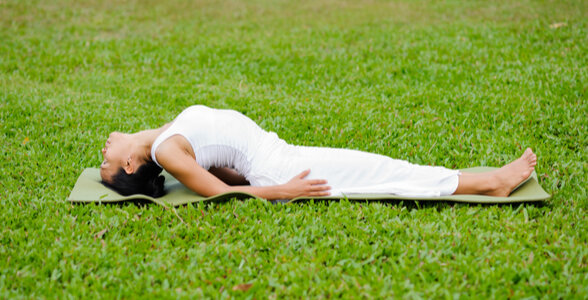 Fish Pose – Matsyasana