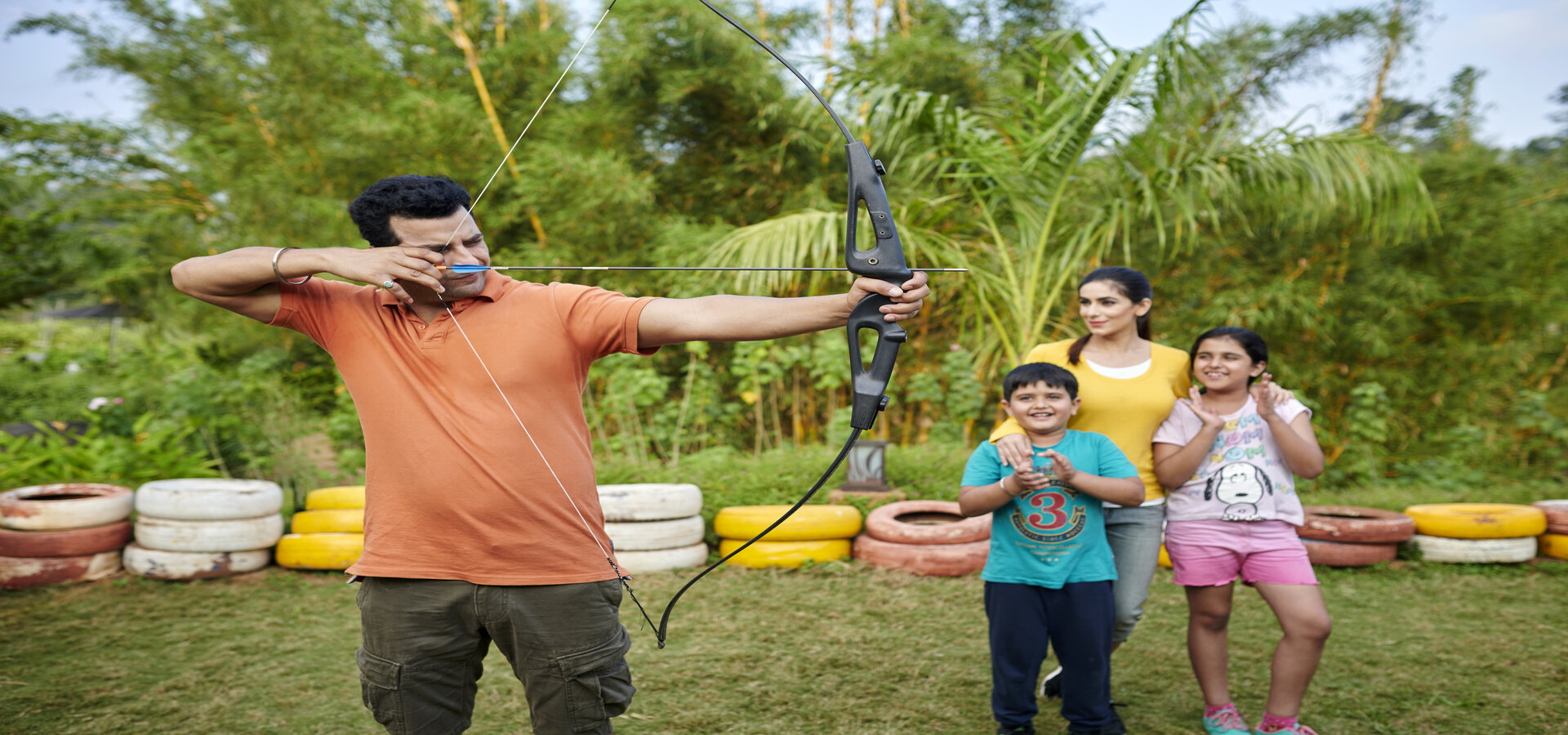Hand at Archery While Staying at a Club Mahindra Resort