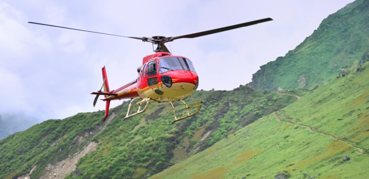 Helicopter yatra to Adi Kailash