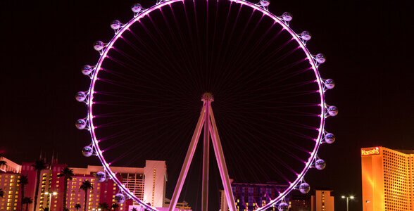 Things to do in Las Vegas - Take in the View from High Roller Observation Wheel