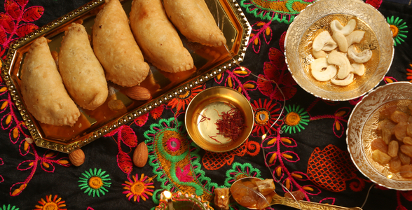 Indian sweets-Karanji