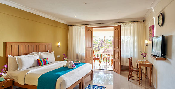 Large and Spacious Rooms at Club Mahindra Resort