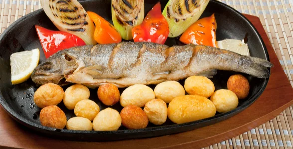 Persian Fish Stuffed with Tamarind