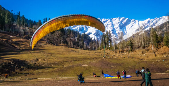 Places in India to go paragliding - Bir Billing