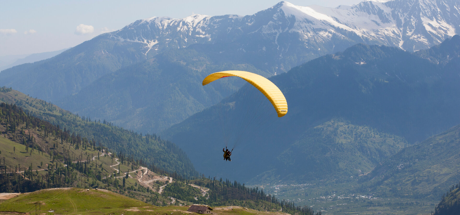 Places in India to go paragliding