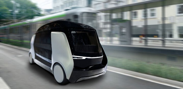 driverless pod taxis