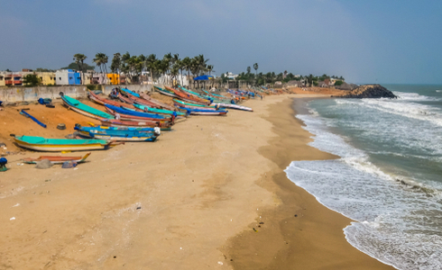 Promenade Beach - Places to Visit Pondicherry