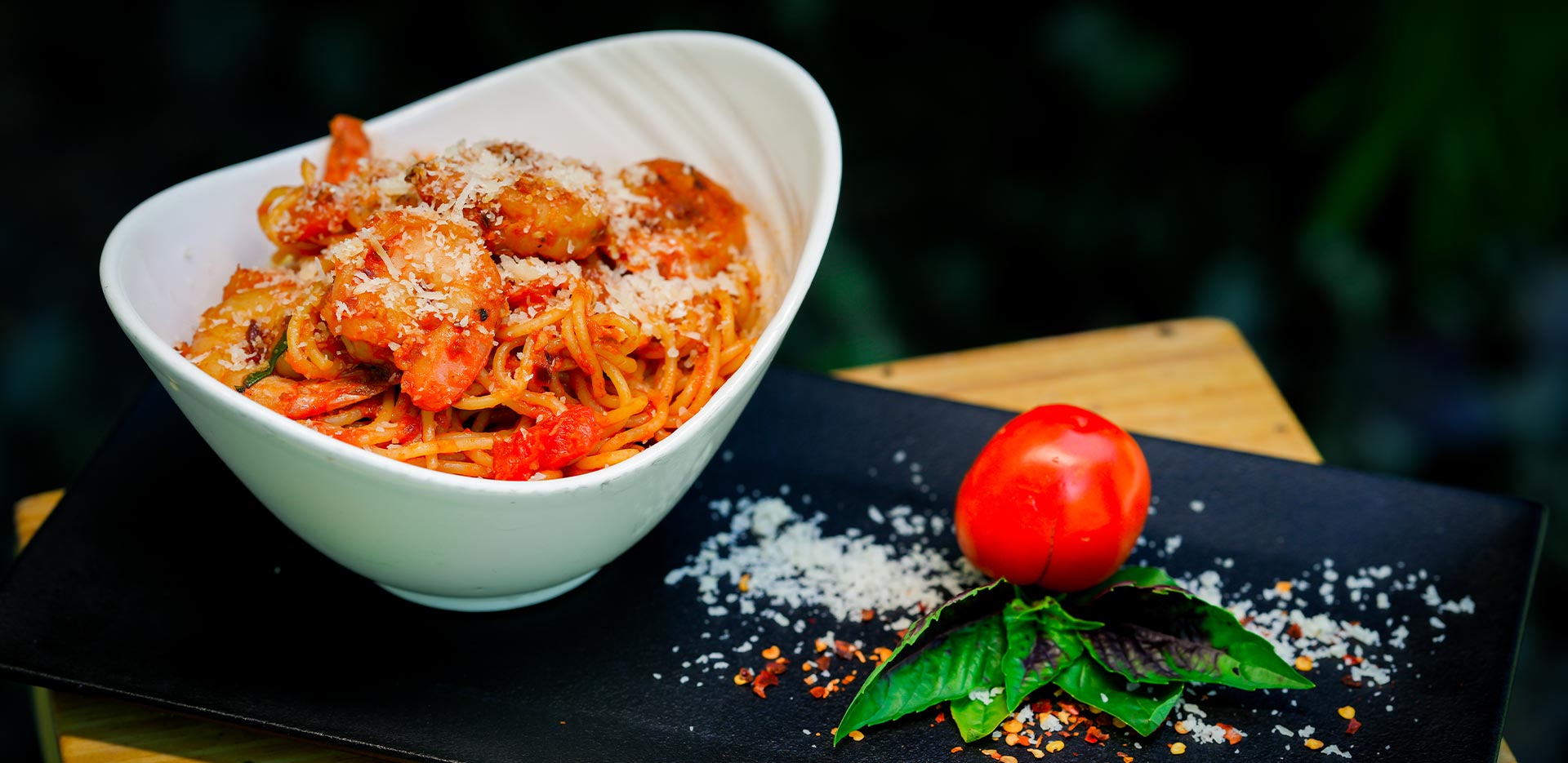 Prawns Pasta Arrabiata Recipe