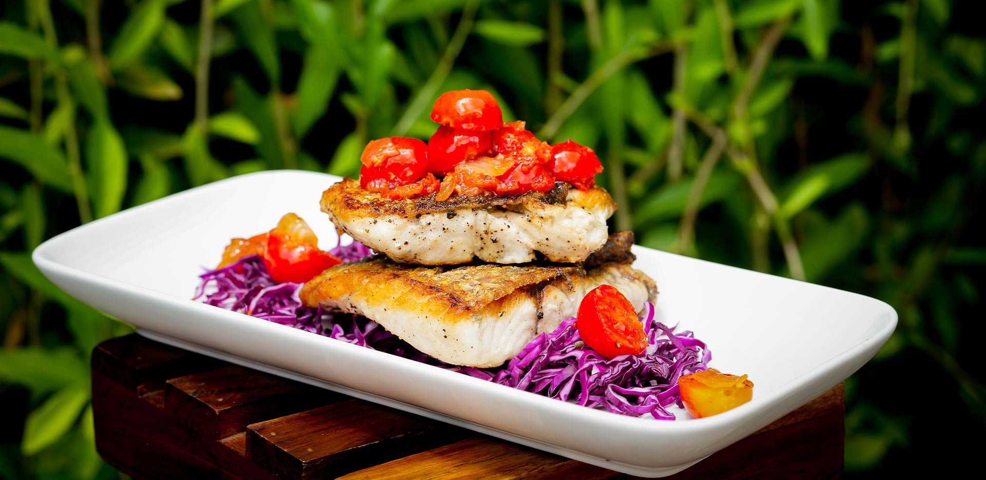 Goan Sea Bass with Tomato and Herb Salsa Recipe