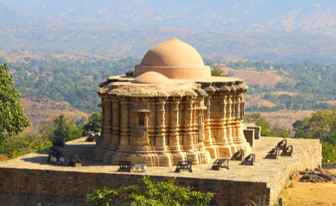 hinduism temple in kumbhalgarh fort