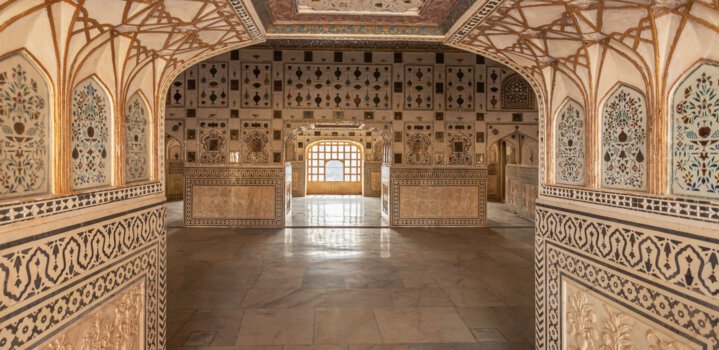Sheesh Mahal in Shalimar Bagh has been restored