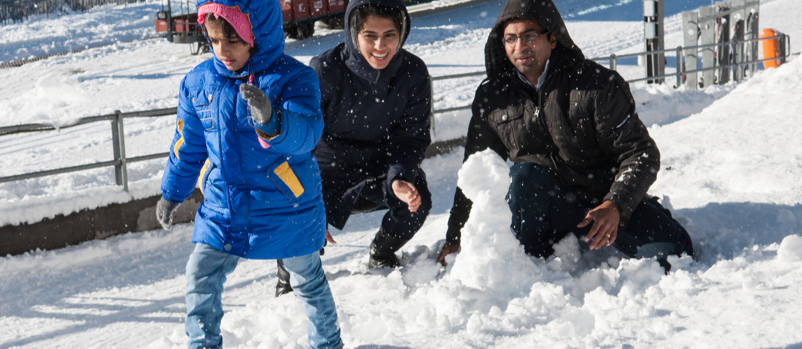 family vacation in manali