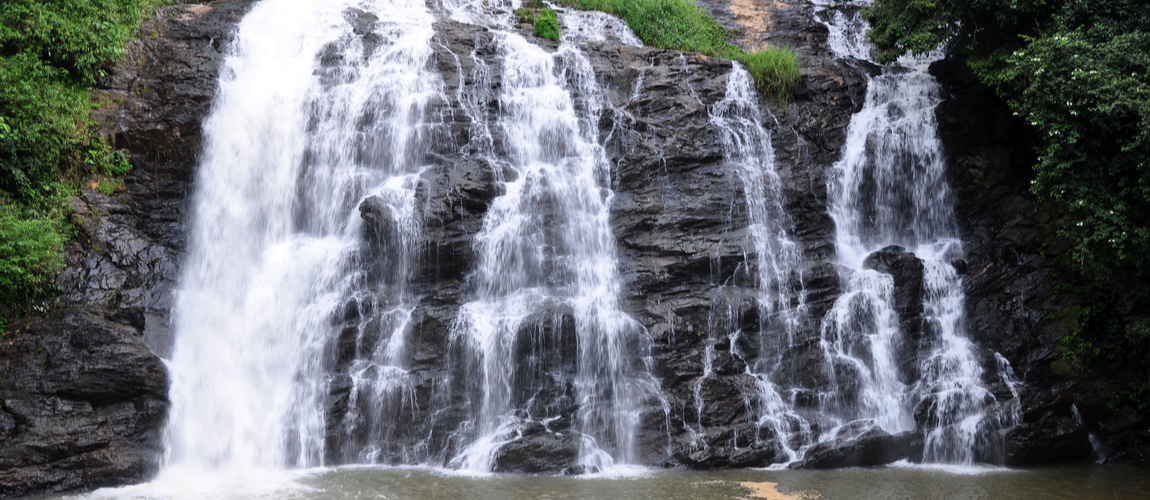 Abbey Falls in coorg