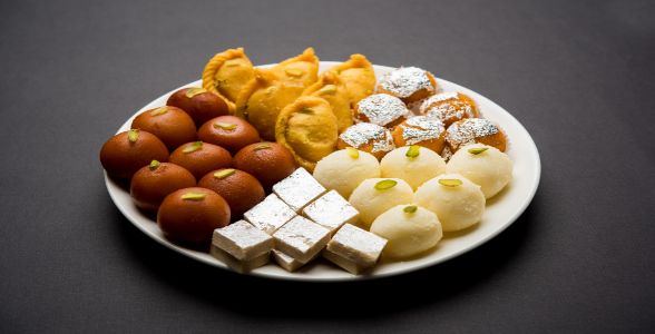Traditional Holi sweets