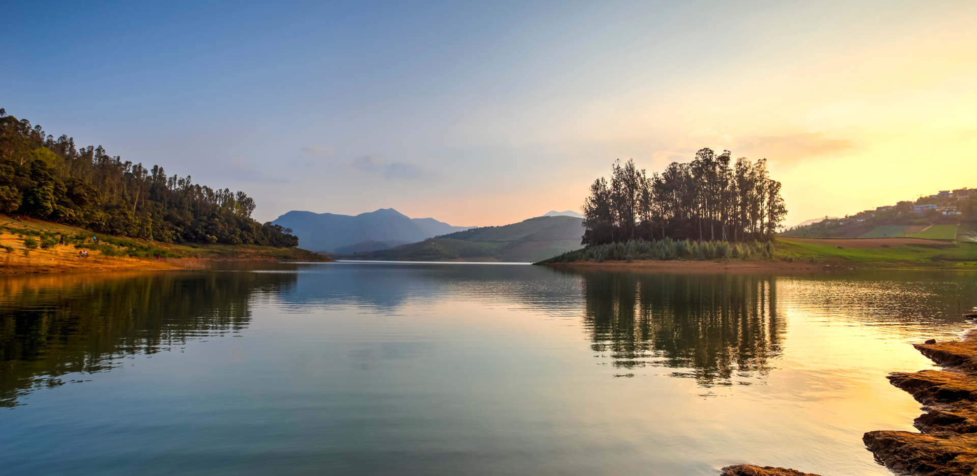 Dramatic view of Ooty