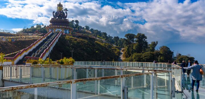 glass bridge in India
