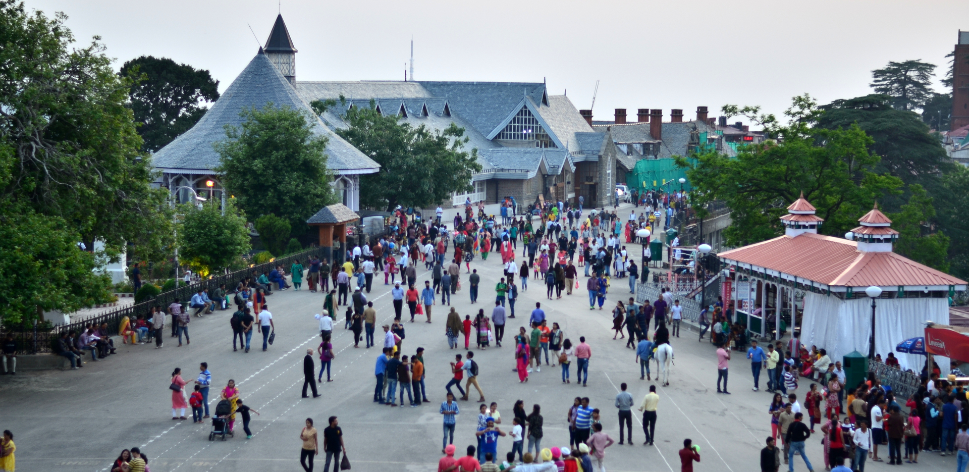 The Famous Ridge In Shimla