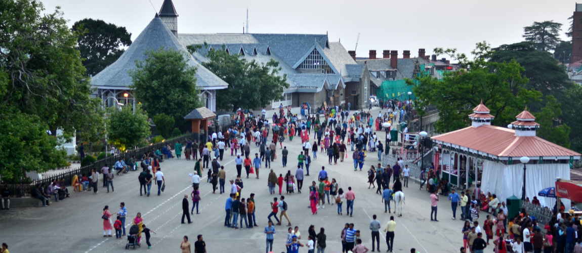 The Famous Ridge In Shimla