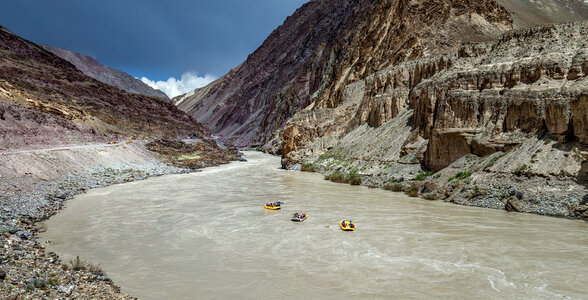 Zanskar River Rafting, Ladakh
