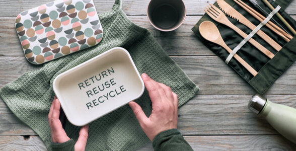 Zero Waste - Use recyclable containers