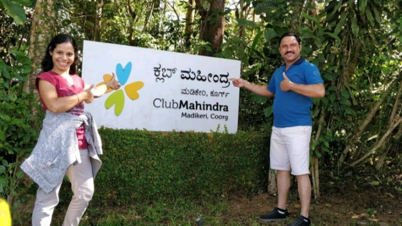 First time with Club Mahindra at Madikeri